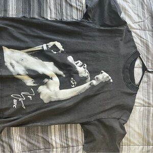 Black Graphic UFC Jon Jones T-Shirt